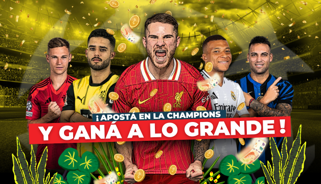 ¡Apostá en la Champions y ganá a lo grande!