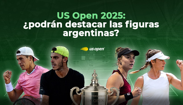 US Open 2025: ¿podrán destacar las figuras argentinas?