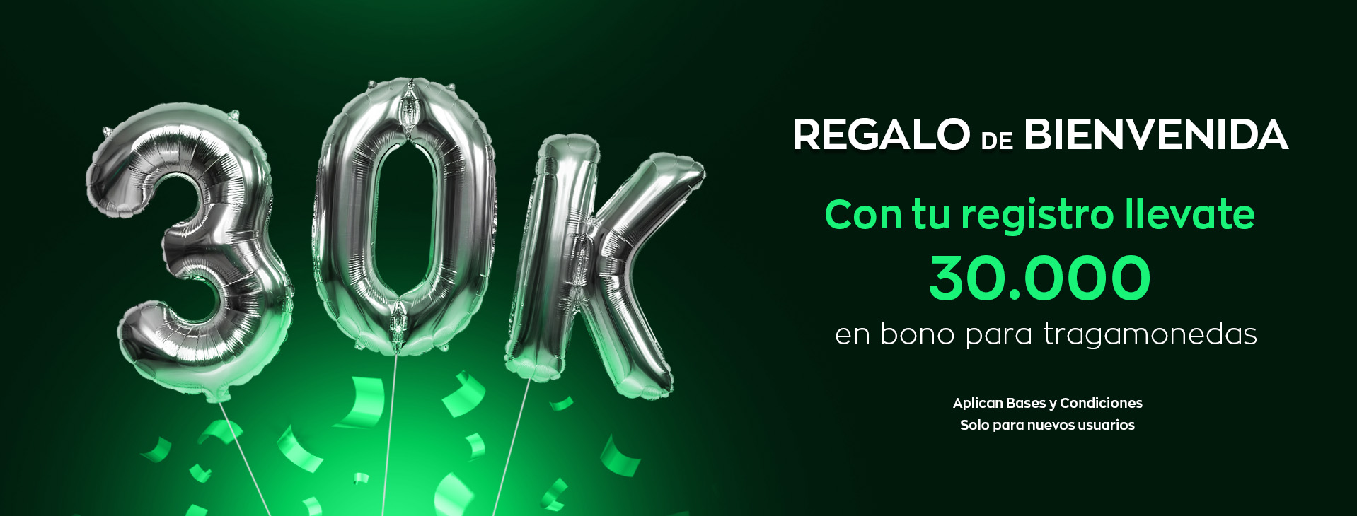 Bono de bienvenida